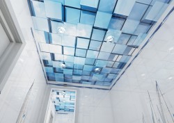 Дизайн Потолочная панель ПВХ PANDA "Куб"1,8м 04170 Панно-4шт