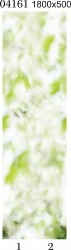 Дизайн Потолочная панель ПВХ PANDA "Листья"1,8м 04161 Панно-2шт