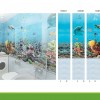 Дизайн-панели ПВХ PANDA "Подводный мир" 03840 Панно- 4шт. 0,25*2,7м